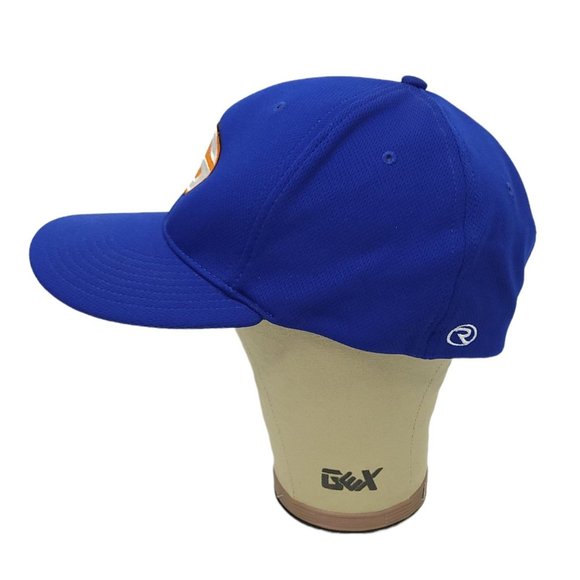 Richardson Dryve PTS40 Fitted Cap Adult Size L XL Trucker Hat Blue Orange - Picture 6 of 10